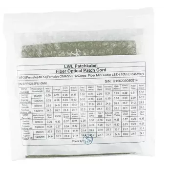 BlueOptics CBL-MPO12-OM4-7M-BO InfiniBand fibre optic cable 7.5 m OM4