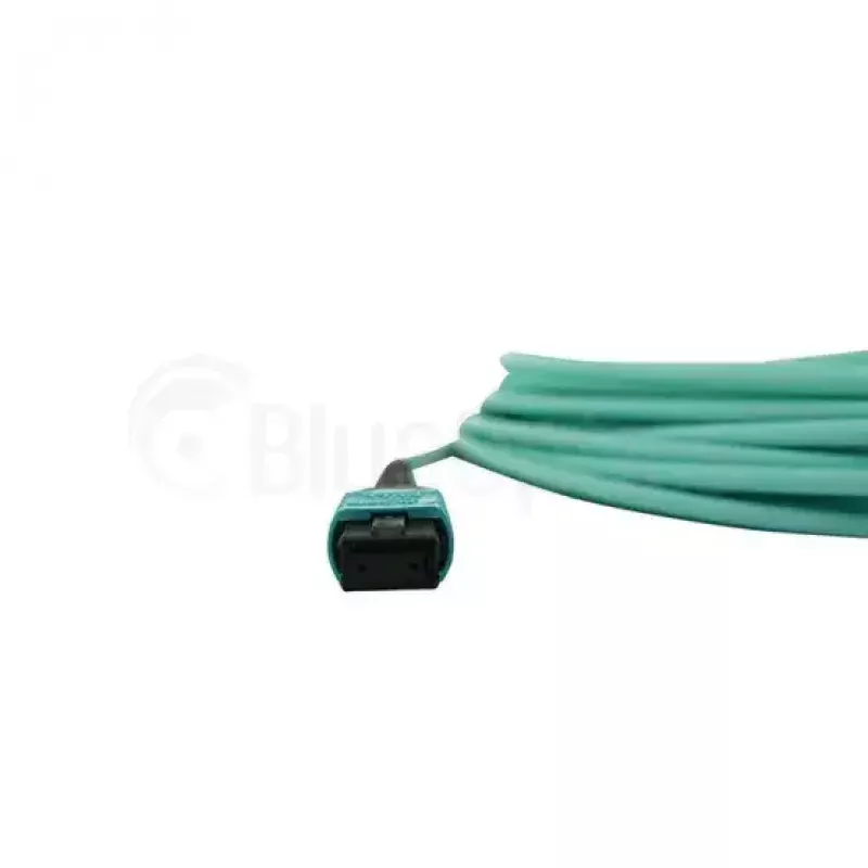 Fibre optic cable BlueOptics CBL-MTP12-OM3-30M-BO MTP OM3 30m Cyan