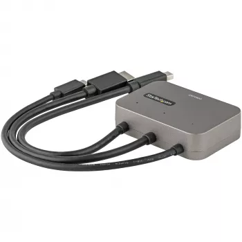 StarTech.com 3-in-1 Multiport to HDMI Adapter - 4K 60Hz USB-C, HDMI or Mini DisplayPort to HDMI Converter for Conference Room - Digital AV Video Adapter to Connect HDMI Monitor/Display