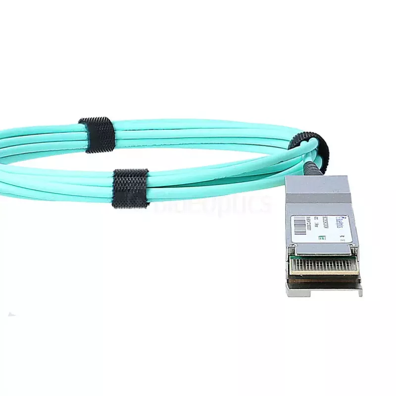 Network Cable BlueOptics C-DQ8FNM003-H0-M-BO QSFP-DD InfiniBand 3m Aqua
