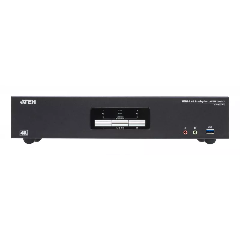 KVM switch ATEN CS1922ATC USB DisplayPort 4K Ultra HD