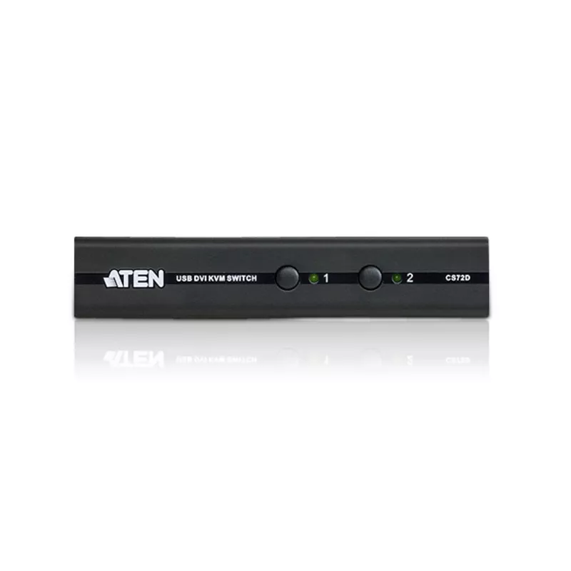 ATEN CS72D KVM switch Black