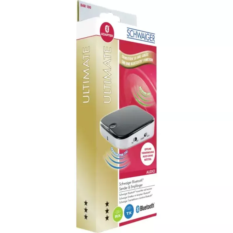 Wireless audio transmitter Schwaiger DAR100 513