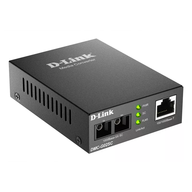 D-Link 100/1000Base-t to 1000Base-SX SC Multi-mode Media Converter (550m)