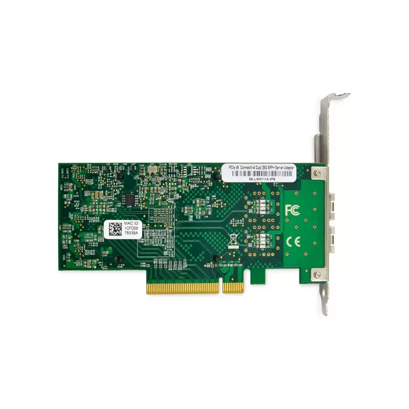 Digitus 2 port 25 Gigabit Ethernet network card SFP28 PCI Express Mellanox chipset
