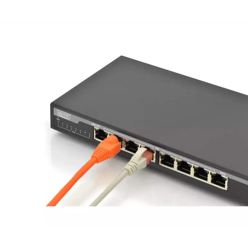 Unmanaged Switch Digitus DN-95340 8-Port Gigabit Networkswitch