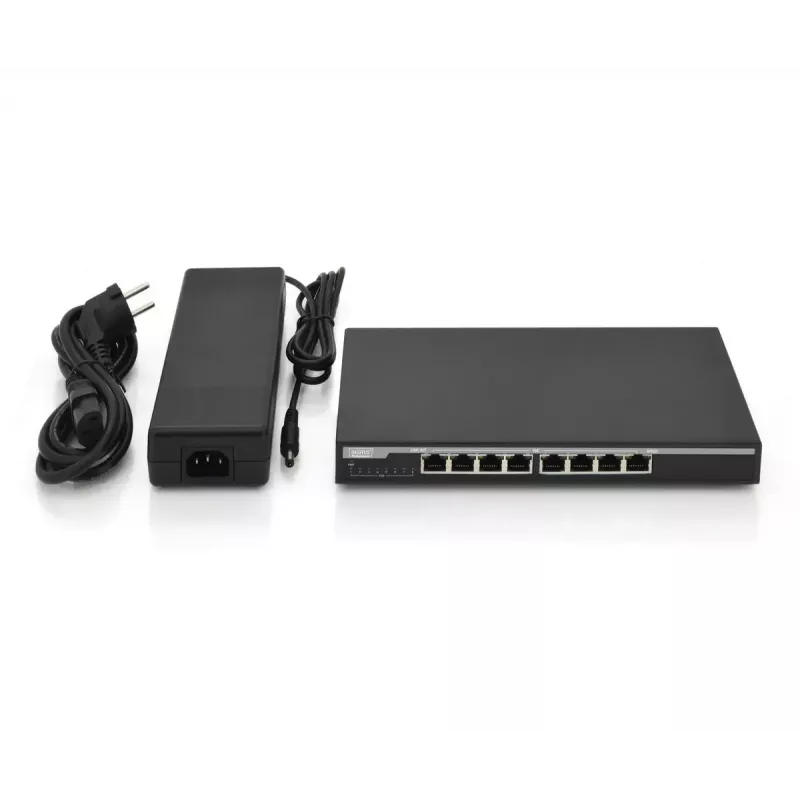 Unmanaged Switch Digitus DN-95340 8-Port Gigabit Networkswitch