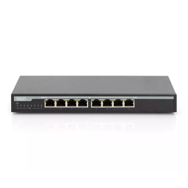 Unmanaged Switch Digitus DN-95340 8-Port Gigabit Networkswitch
