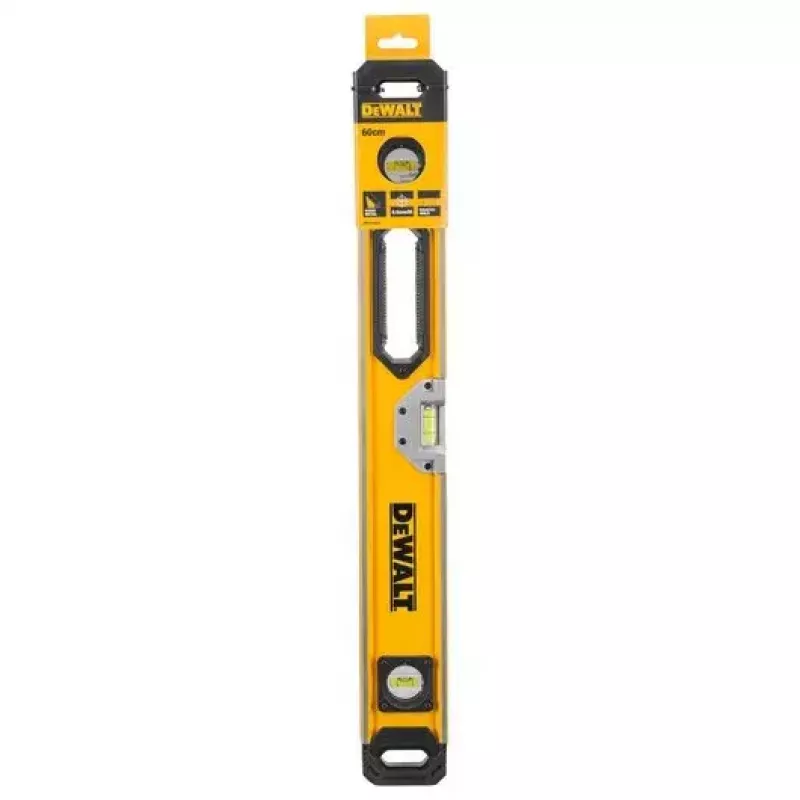 Level DeWALT DWHT0-43224 0.6 m Black Yellow Accuracy 0.5 mm/m