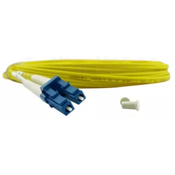 Fibre optic cable BlueOptics EFE080-0010M-R-BO LC G.657.A1 10 m Yellow