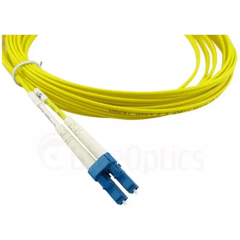 Fibre optic cable BlueOptics EFE080-0010M-R-BO LC G.657.A1 10 m Yellow
