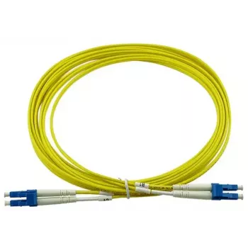 Fibre optic cable BlueOptics EFE080-0010M-R-BO LC G.657.A1 10 m Yellow