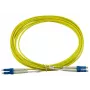 Fibre optic cable BlueOptics EFE080-0010M-R-BO LC G.657.A1 10 m Yellow