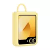 Samsung EF-PF741TYEGWW mobile phone case 17 cm (6.7 inch) Cover Yellow