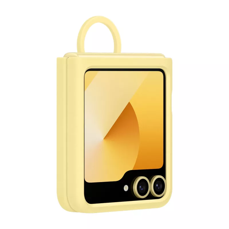 Samsung EF-PF741TYEGWW mobile phone case 17 cm (6.7 inch) Cover Yellow