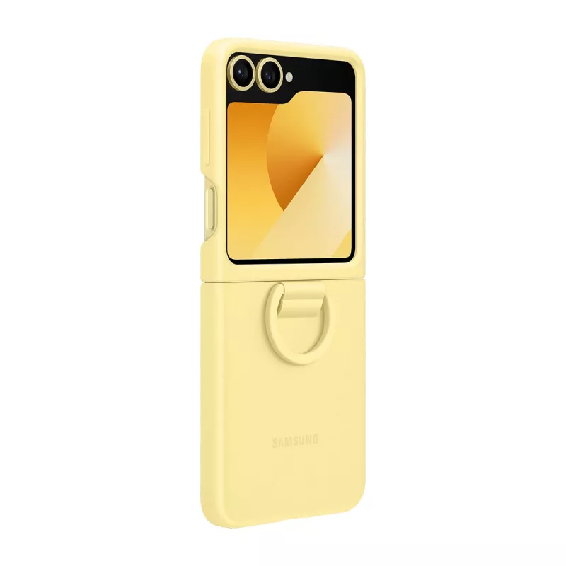 Samsung EF-PF741TYEGWW mobile phone case 17 cm (6.7 inch) Cover Yellow