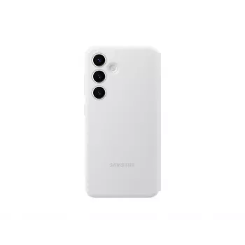 Wallet case Samsung Galaxy S24 White 6.2 inch 1 card pocket