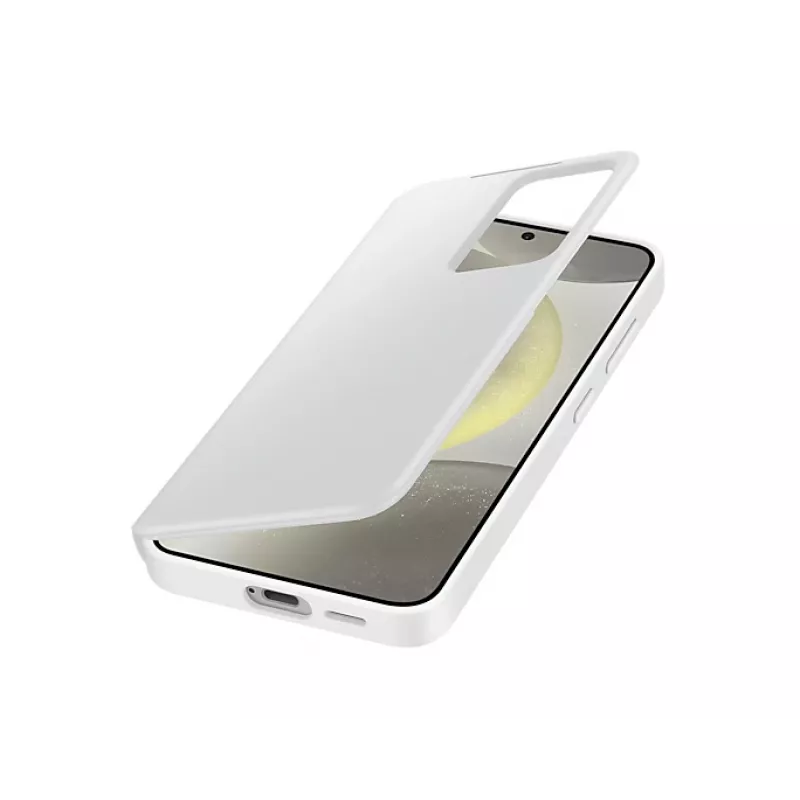 Wallet case Samsung Galaxy S24 White 6.2 inch 1 card pocket