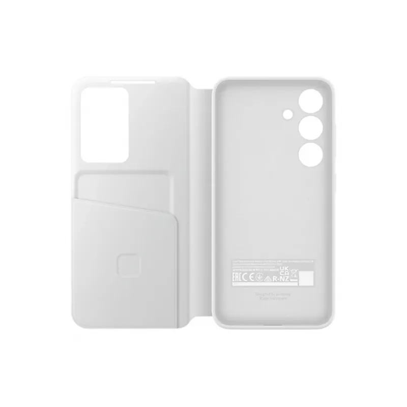 Wallet case Samsung Galaxy S24 White 6.2 inch 1 card pocket