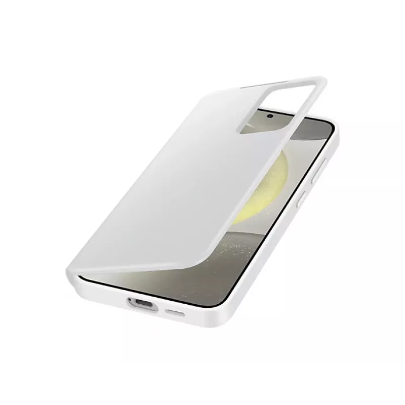 Flip case Samsung Galaxy S24+ White 6.7 inch 1 card pocket