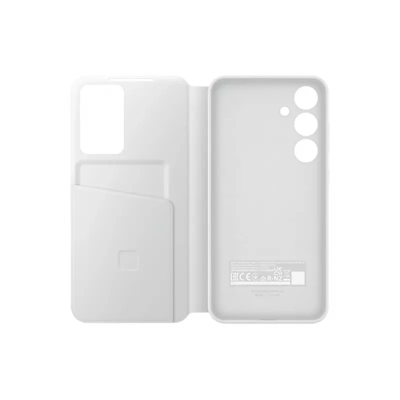 Flip case Samsung Galaxy S24+ White 6.7 inch 1 card pocket