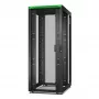 APC Easy Rack, 42U, Black, With Roof, Castors, Feet, 4 Brackets, and Bottom, No Side Panels, 1991H x 800W x 1200D mm