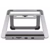 Laptop Stand EXSYS EX-1223HM Silver USB 3.2 Gen 1 100W