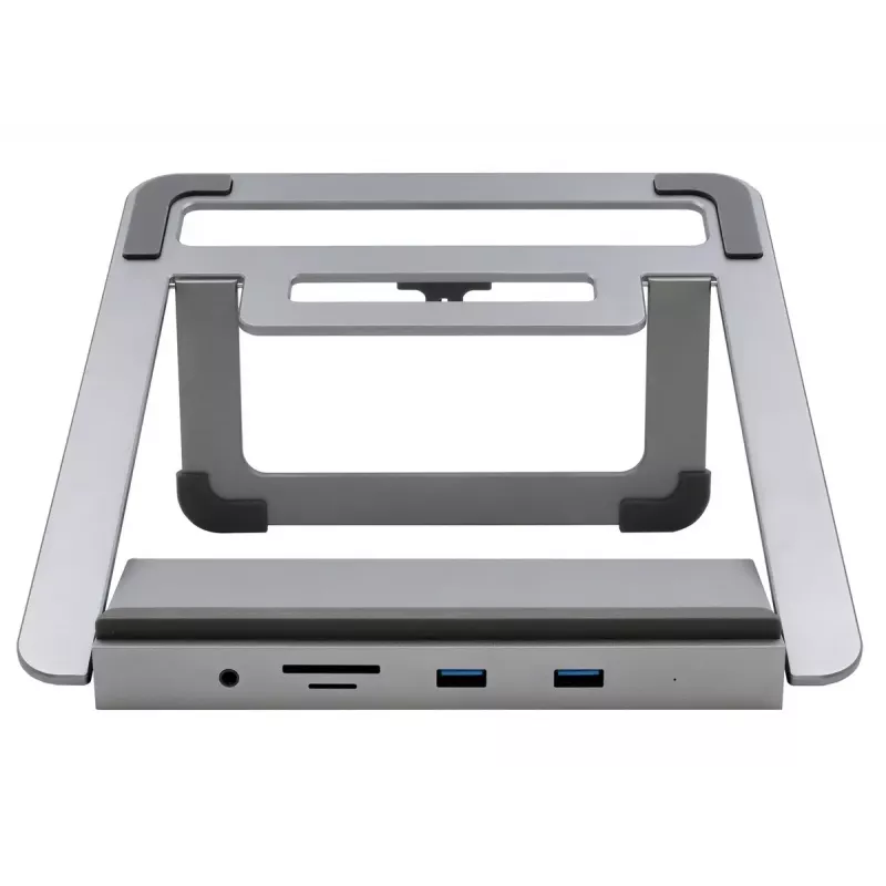 Laptop Stand EXSYS EX-1223HM Silver USB 3.2 Gen 1 100W