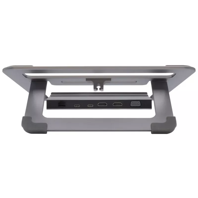 Laptop Stand EXSYS EX-1223HM Silver USB 3.2 Gen 1 100W
