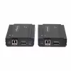 StarTech.com DisplayPort KVM Extender over Fiber Optic, 4K 60Hz, Console Extender Kit, Up to 984ft/300m (Multi-mode) with Pre-installed SFP+ Modules, 3x USB HID