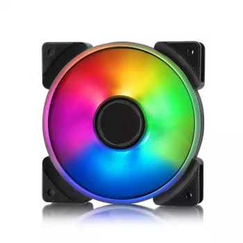 Fan Fractal Design Prisma AL-12 12 cm Black White