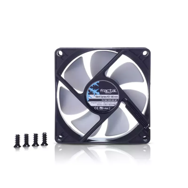 Fan Fractal Design Silent Series R3 80 mm