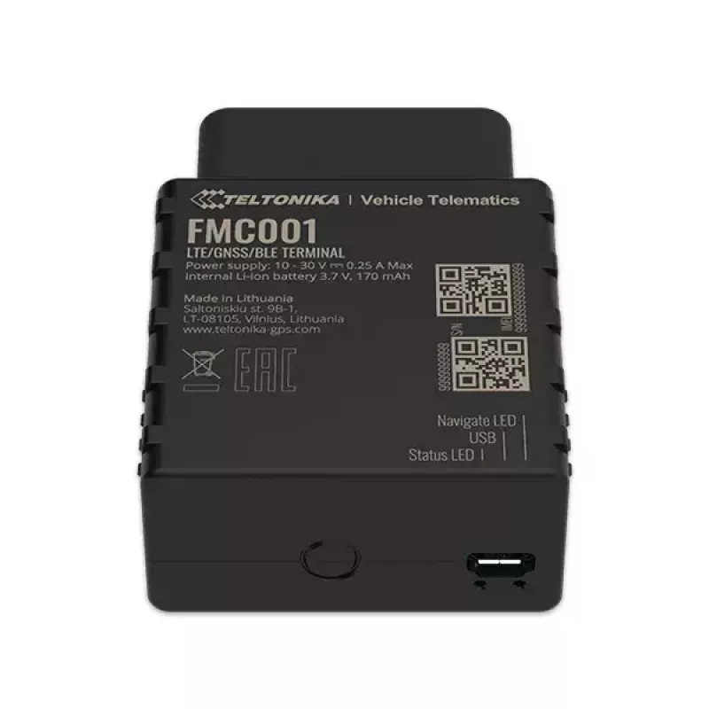 GPS tracker Teltonika FMC001 Car Black 53g