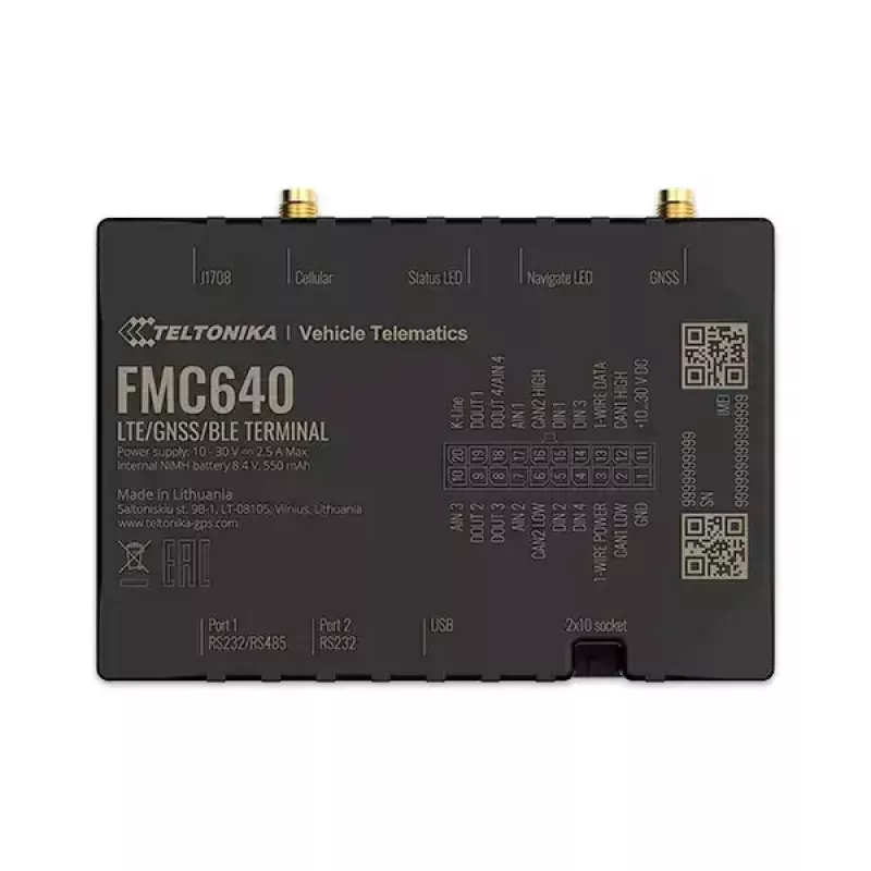 GPS tracker Teltonika FMC640 Car Black