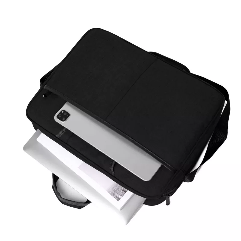 eSTUFF GLB201550 laptop case 40.6 cm (16 inch) Toploader bag Black