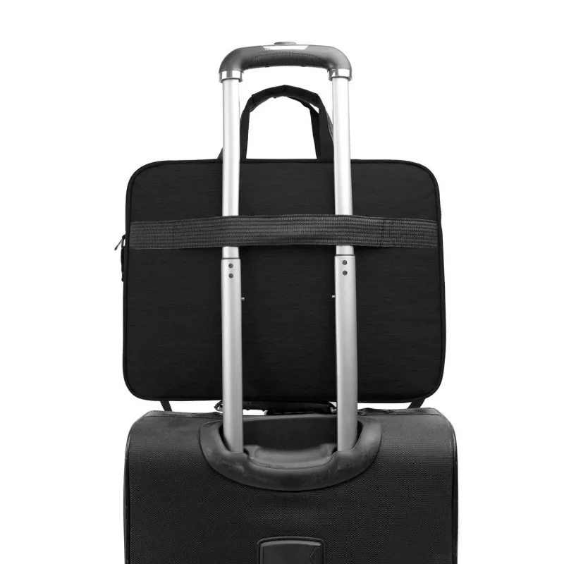 eSTUFF GLB201550 laptop case 40.6 cm (16 inch) Toploader bag Black