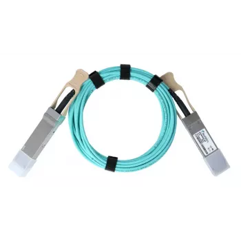 InfiniBand/fibre optic cable BlueOptics GPDZA6G-BO QSFP28 AOC 2 m Aqua
