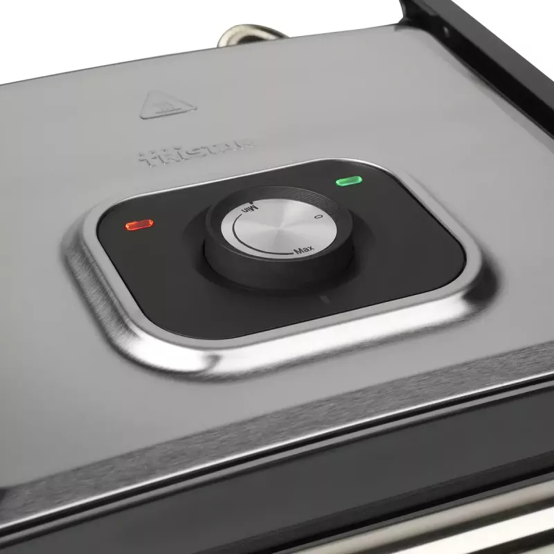 Contact Grill Tristar GR-2858 Metallic Plastic Stainless Steel 200W