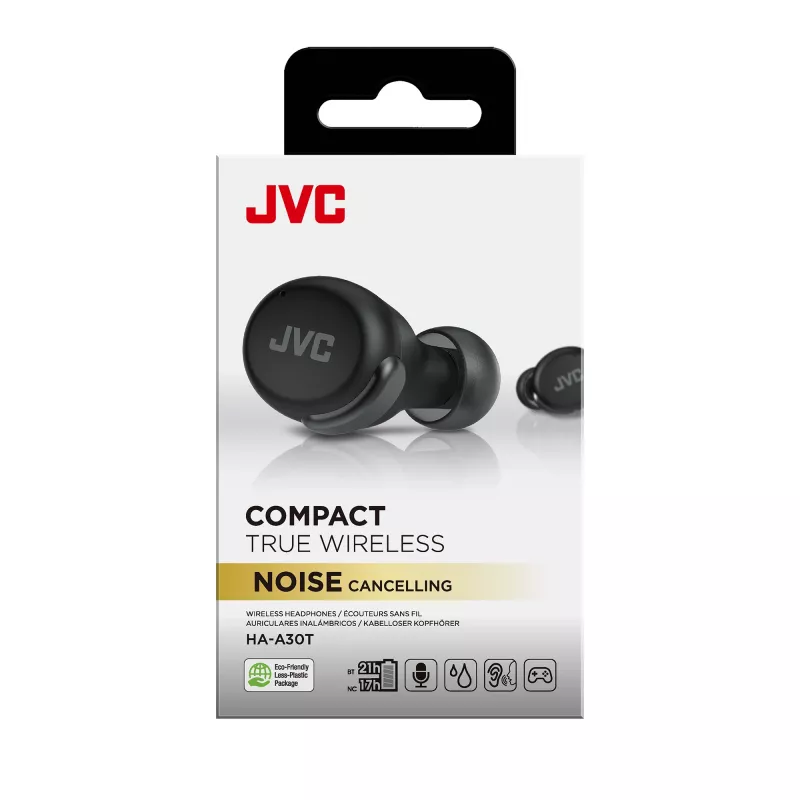 Headset JVC Active Noise Cancelling TWS Black