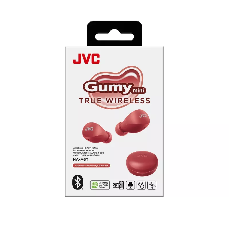 Headset JVC Gumy Mini TWS Red