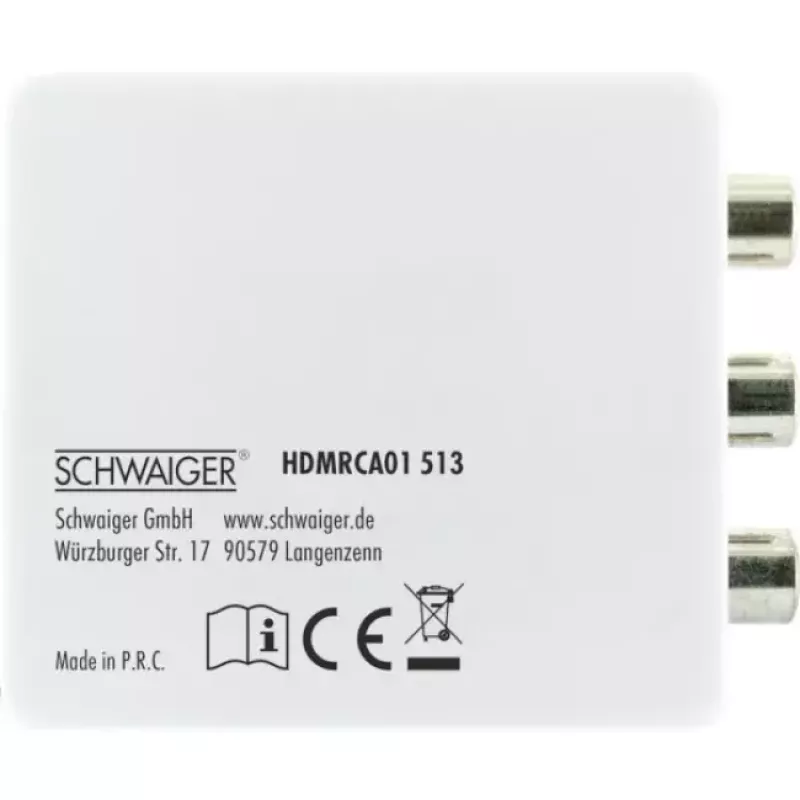Scaler video converter Schwaiger HDMRCA01 513