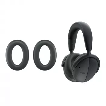 DELL Pro Premium Wireless Headset Ear Cushions - HE724, Cushion/ring set, Leatherette, Memory foam, 27.76 g