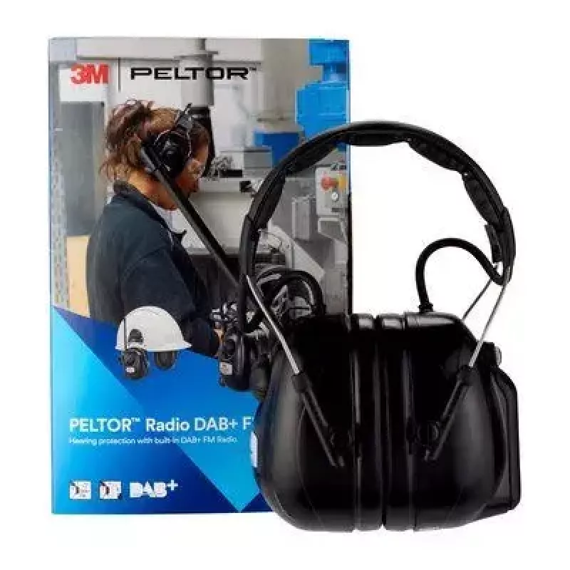 3M HRXD7A-01 headphones/headset Wireless Head-band Office/Call center Black