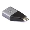 Techly IADAP USBC-DP4K USB graphics adapter 3840 x 2160 pixels Black, Silver