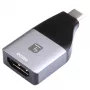 Techly IADAP USBC-HDMI4K USB graphics adapter 4096 x 2160 pixels Black, Silver
