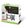 Techly Wall Mount for TV LCD LED 23-42 inch 3 Joints Tilt Black