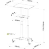 Techly ICA-TB TPM-1BK laptop stand Black