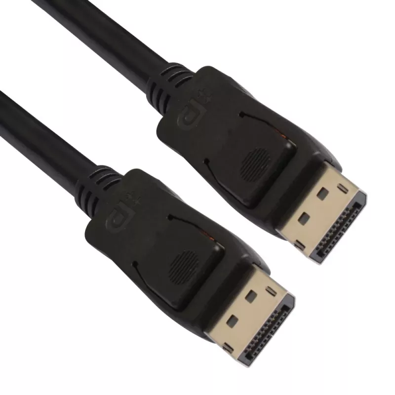 Techly ICOC DSP-A14-010 DisplayPort cable 1 m Black