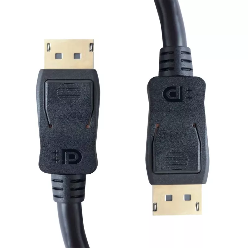 Techly ICOC DSP-A14-010 DisplayPort cable 1 m Black