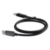 Techly ICOC DSP-A14-010 DisplayPort cable 1 m Black